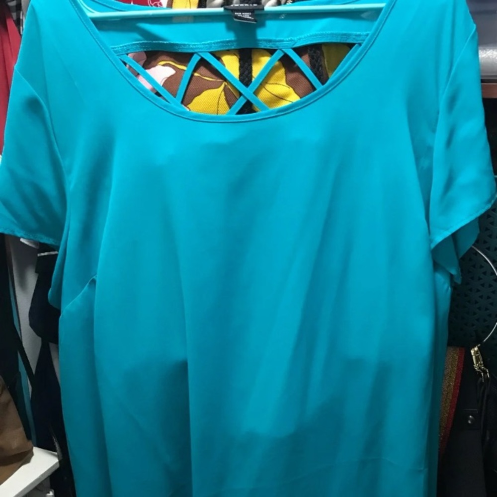 Torrid turquoise top #10811912